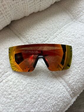 Mirrored Sunglasses - Red and Yellow